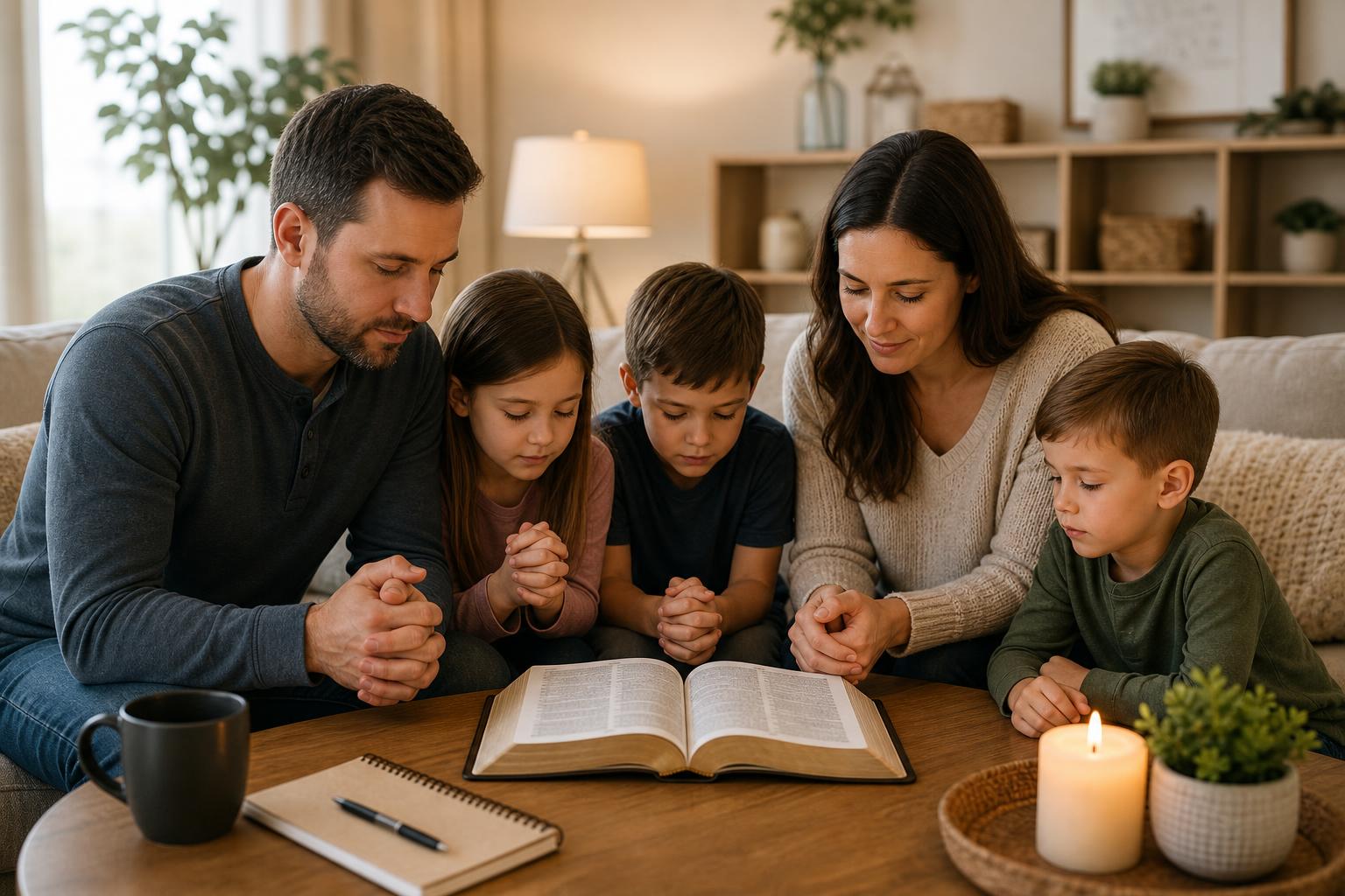 Family Devotions That Work: A Simple Weekly Plan for Busy Christian Parents