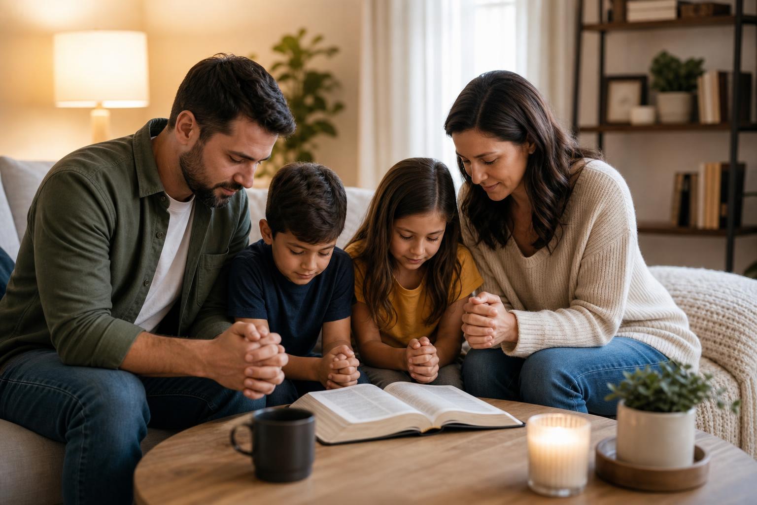 Family Devotions for Busy Parents: A Simple Weekly Plan