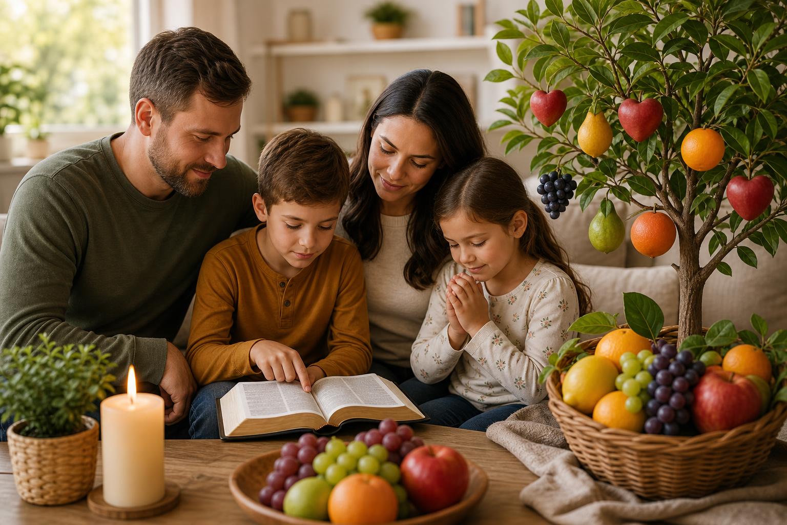 7-Day Family Devotional on the Fruit of the Spirit with Bible Verses and Questions
